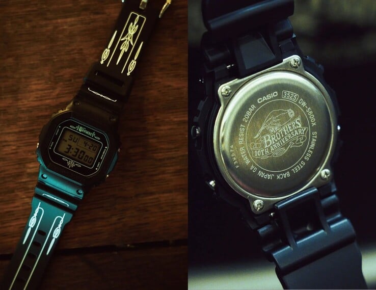 Часы Casio G-Shock x Mr. Brothers Cut Club DW-5600X. (Источник изображения: Mr. Brothers Cut Club)
