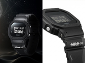 Часы Casio G-Shock x Sole DXB, изображенные на черном и белом фоне. (Источник изображения: gshock_mea on Instagram - отредактировано)