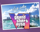 Показан баннер GTA 6 Vice City с логотипом (Источник изображения: Rockstar Games с правками)