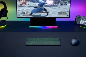Игровая клавиатура Razer Joro на рабочем столе (Источник изображения: Razer)
