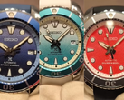 Слева направо (на фото): Seiko Prospex SPB543J, SPB539J и SPB541J. (Источник изображения: @SeikoLeaks на YouTube - отредактировано)