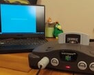 Снимок экрана Windows CE 2.11, работающего на Nintendo 64