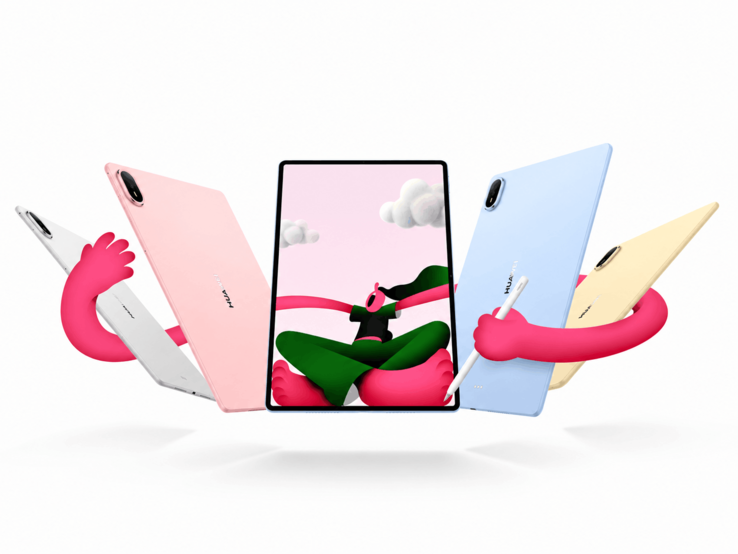 Варианты цветов и дизайн Huawei MatePad Air