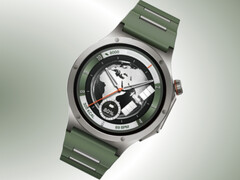 OnePlus Watch 4 в отделке Evergreen Titanium.