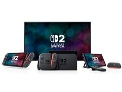 Портативная консоль Nintendo Switch 2 и док-станция с контроллерами Joy Con 2. (Источник изображения: Amazon)