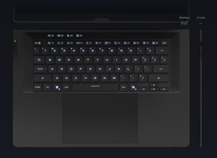 ROG Zephyrus Duo (2026) GX651 обеспечивает до 150 Вт ТГП для GPU ноутбука RTX 5090.