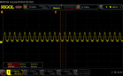 Пульсации ШИМ, яркость 25%