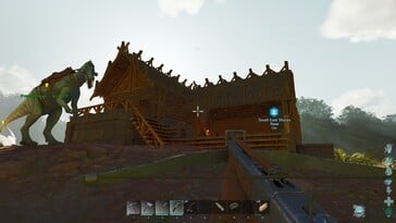 На снимке: скриншот игрового процесса из игры «ARK: Survival Ascended».
