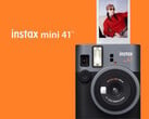Компания Fujifilm представила фотокамеру Instax mini 41 с функцией автоэкспозиции и коррекцией параллакса на близком расстоянии. (Источник изображения: Fujifilm)