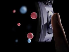 В коротком тизерном видеоролике Huawei можно различить два светодиодных датчика. (Источник изображения: Huawei) 