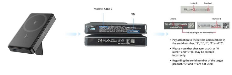 Anker MagGo Power Bank 10K (A1652) затронут этой проблемой. (Источник изображения: Anker)