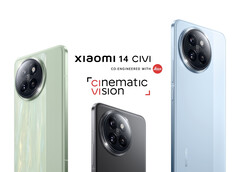 Xiaomi 14 CIVI - это четвертый смартфон серии Xiaomi 14, выпущенный на сегодняшний день. (Источник изображения: Xiaomi)