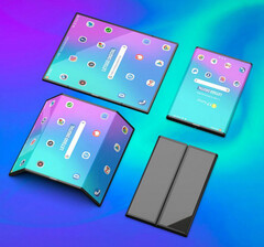 Рендеры Xiaomi Mi Mix Flex от LetsGoDigital (Изображение: ixbt)