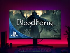 Версия Bloodborne для ПК видна на игровом мониторе (Источник изображения: Sony PlayStation с правками)