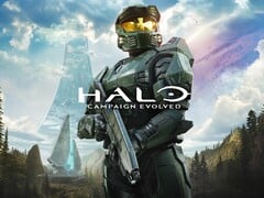 Официальное ключевое изображение к игре «Halo: Campaign Evolved», на котором изображён Мастер Чиф.