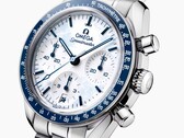 Часы Omega Speedmaster Milano Cortina 2026 имеют белый лакированный циферблат (Источник изображения: Omega)