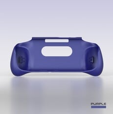 Официальный чехол Retroid Pocket 5 в фиолетовом цвете. (Источник изображения: Retroid)