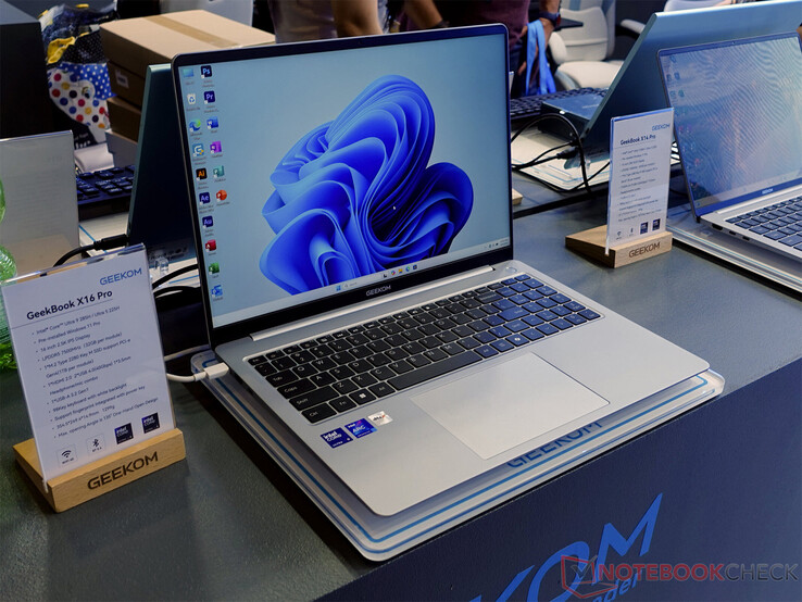 Geekom GeekBook X16 Pro (Источник изображения: Notebookcheck)