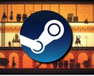 Изображение, показывающее игру Apotheon и логотип Steam.