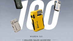 Фонарь Wuben G5 EDC в желтом цвете