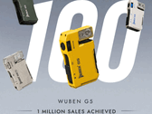 Фонарь Wuben G5 EDC в желтом цвете