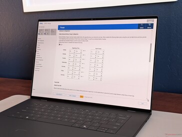 XPS 16 Расширенные настройки зарядки аккумулятора