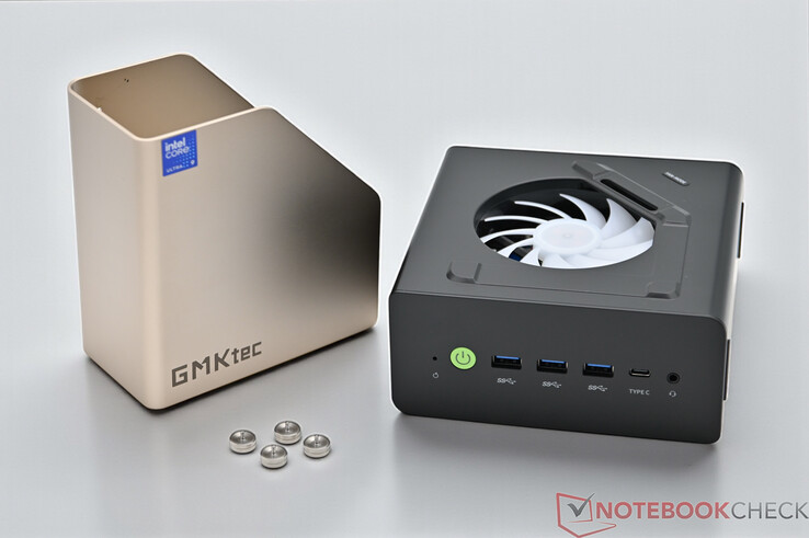 GMKtec EVO-T1 с демонтированной металлической крышкой