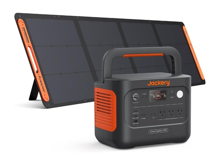 Jackery Explorer 1000 V2 имеет встроенную лампу (Источник изображения: Jackery)