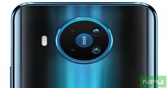 Nokia 7.3, вероятно, будет похожа на 8.3. (Изображение: NokiaPowerUser)