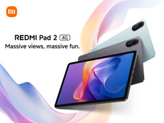 На старте продаж Redmi Pad 2 будет доступен как минимум в двух цветовых вариантах. (Источник изображения: Xiaomi)