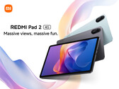 На старте продаж Redmi Pad 2 будет доступен как минимум в двух цветовых вариантах. (Источник изображения: Xiaomi)