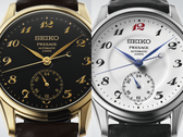 На фотографии представлены модели Seiko Presage HCC005 (справа) и HCC006 (слева).