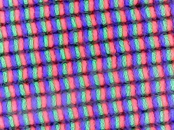 Массив пикселей RGB (282 PPI)