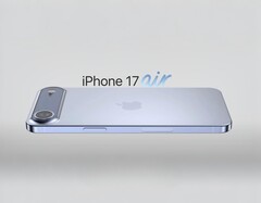 По слухам, iPhone 17 Air будет немного дороже, чем предполагалось ранее. (Источник изображения: 4RMD через YouTube, отредактировано)
