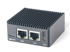 NanoPi R3S-LTS: новый одноплатный компьютер с памятью eMMC. (Источник изображения: FriendlyElec)