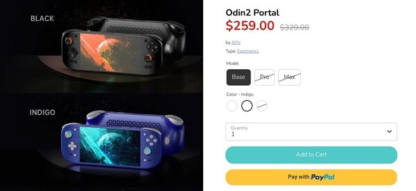 Стоимость базы для портала Odin 2 в настоящее время составляет 259 долларов.
