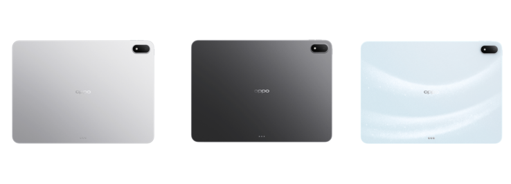 Oppo Pad 6 выпускается в трех цветовых вариантах.