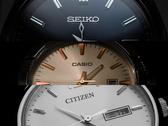Логотипы Casio, Seiko и Citizen