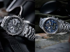 Слева - часы Citizen Promaster Sky JV2006-55H, справа - Citizen Promaster Sky JV2000-51L (на фото). (Источник изображения: Chrono24/Citizen)