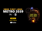Плакат, сообщающий о дате выхода Metro 2039