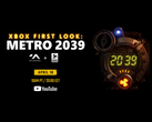 Плакат, сообщающий о дате выхода Metro 2039