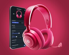 Arctis Nova 7 Gen 2 выпускается в белом, черном и розовом цветах (Источник изображения: SteelSeries, ред.)