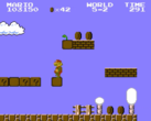 Снимок экрана из оригинальной игры Super Mario Bros. (источник изображения: Nintendo)