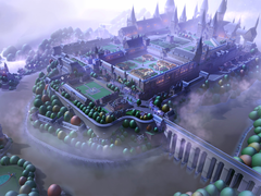 Скриншот из игры «Two Point Campus»