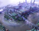 Скриншот из игры «Two Point Campus»