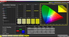 CalMAN Saturation Sweeps (DCI-P3)