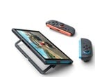 Nintendo Switch 2 на подставке с отсоединенными контроллерами Joy-Con.