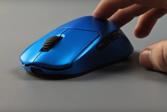 Ультралегкая мышь Vaidemi Nimbus с прочным корпусом в синем цвете