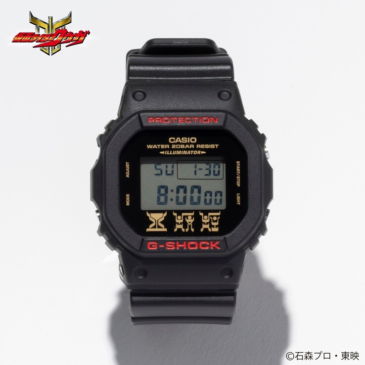 Часы Casio G-Shock x Kamen Rider Kuuga DW-5600X. (Источник изображения: Artimation)