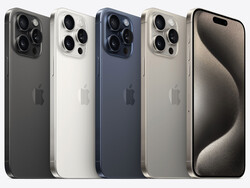 Доступные расцветки Apple iPhone 15 Pro Max (Изображение: Apple)